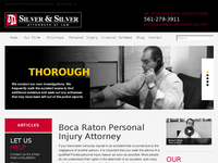 BUCE SILVER website screenshot