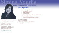 SIMINA VOURLIS website screenshot