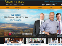 FRANK SIMMERMAN website screenshot