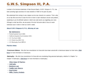 SKIP SIMPSON website screenshot