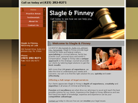 MARK SLAGLE website screenshot