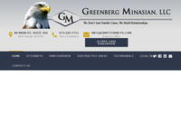 LAWRENCE MINASIAN website screenshot