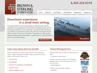 LAWRENCE BROWN website screenshot