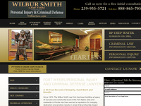 WILBUR SMITH III website screenshot