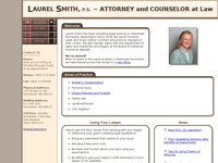 LAUREL SMITH website screenshot