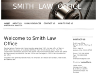 BARRY SMITH website screenshot