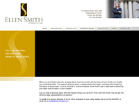 ELLEN SMITH website screenshot