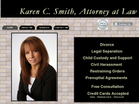 KAREN SMITH website screenshot