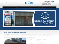 SUSAN SMITH website screenshot