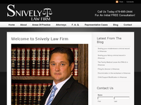 TIM SNIVELY website screenshot