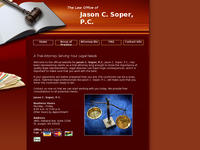JASON SOPER website screenshot