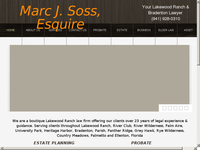 MARC SOSS website screenshot