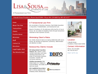 LOUIS SOUSA website screenshot