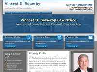 VINCENT SOWERBY website screenshot