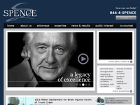 KENT SPENCE website screenshot