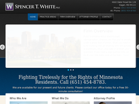 SPENCER WHITE website screenshot