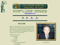 M JOHN SPICER website screenshot