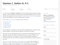 STANTON KELTON III website screenshot