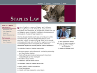 CRAIG STAPLES website screenshot
