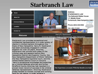 HARRY STARBRANCH JR website screenshot