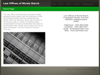 NICOLE STARCK website screenshot