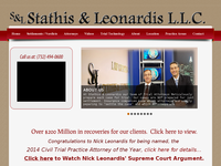 NICHOLAS LEONARDIS website screenshot