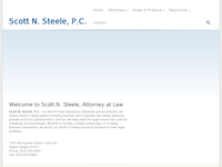 SCOTT STEELE website screenshot