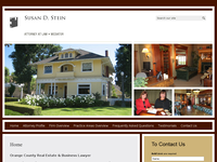 SUSAN STEIN website screenshot