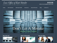 KURT STENDER website screenshot