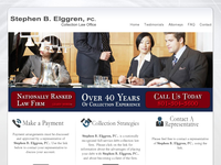 STEVE ELGGREN website screenshot