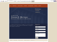 STEPHEN WHITTAKER website screenshot