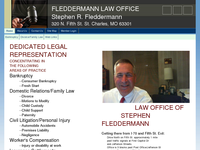 STEPHEN FLEDDERMANN website screenshot