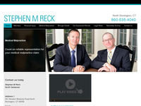STEPHEN RECK website screenshot