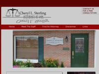 CHERYL STERLING website screenshot