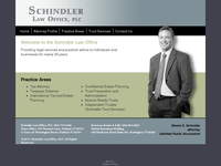 STEVEN SCHINDLER website screenshot