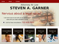 STEVEN GARNER website screenshot
