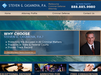 STEVEN CASANOVA website screenshot