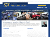 STEVEN TOOLE website screenshot