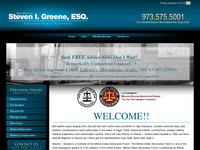STEVEN GREENE website screenshot