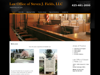 STEVEN FIELDS website screenshot