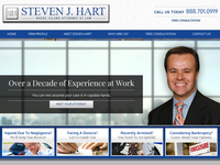 STEVEN HART website screenshot