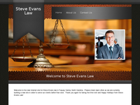 STEVEN EVANS website screenshot