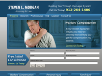 STEVEN MORGAN website screenshot