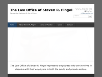 STEVEN PINGEL website screenshot