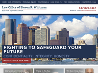 STEVEN WHITMAN website screenshot