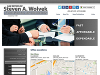 STEVEN WOLVEK website screenshot