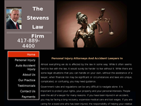RICHARD STEVENS website screenshot