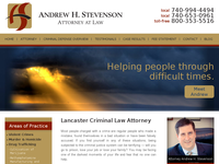 ANDREW STEVENSON website screenshot
