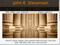 JOHN STEVENSON website screenshot