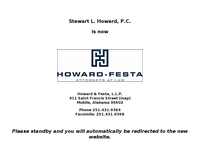 HOWARD STEWART website screenshot